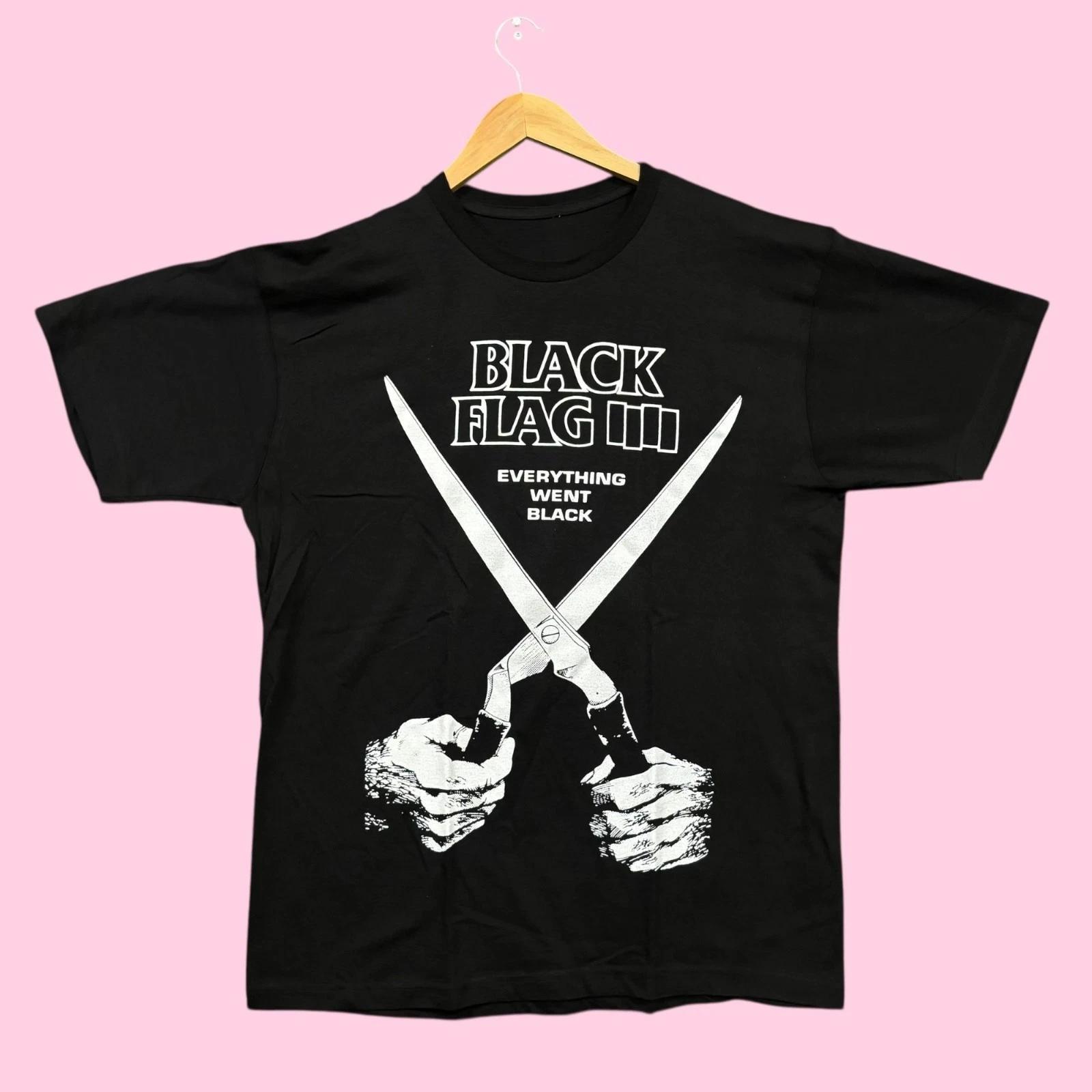 Black Flag Everything Went Punk Rock Футболка группы L 3XL