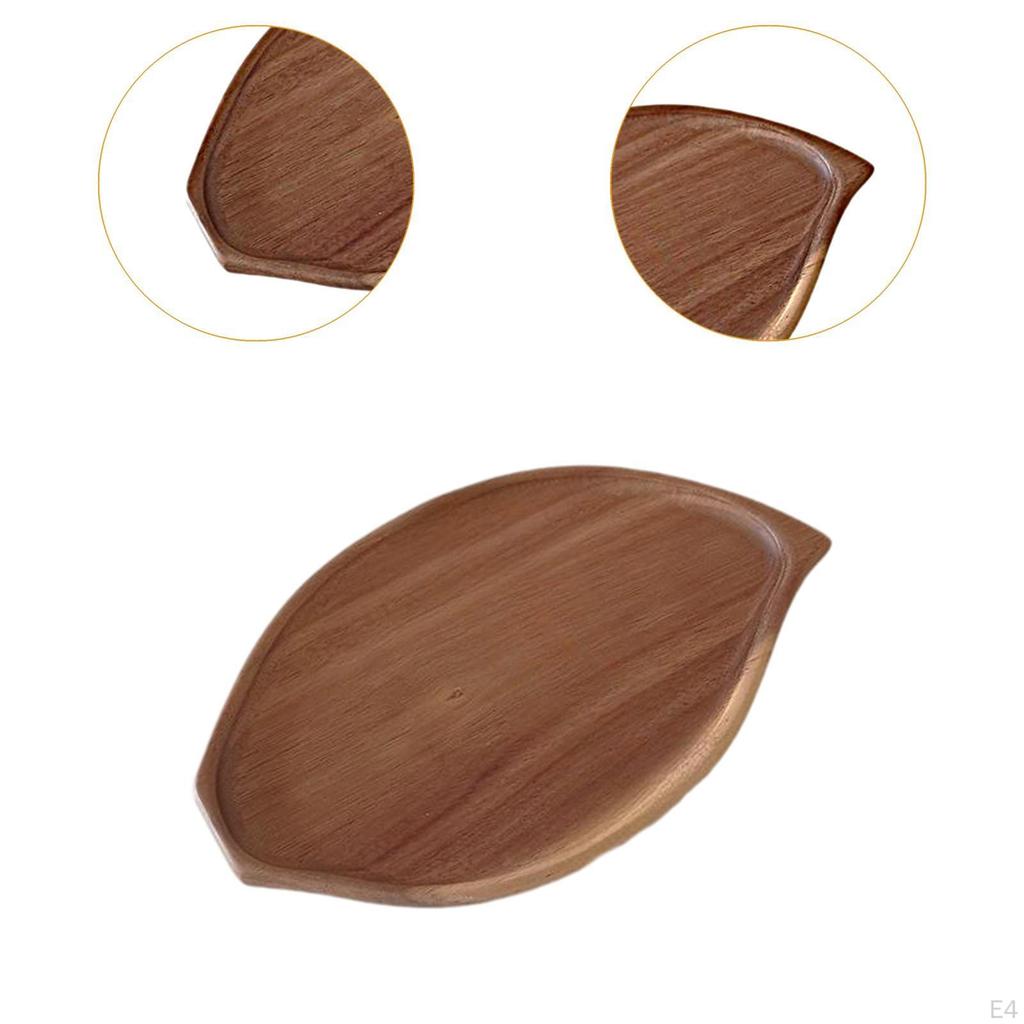 Handmade Wooden Serving Platter for Entertaining Guests