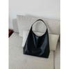 IELGY Soft Leather Large-Capacity Underarm Bag Commuter Lazy Style All-Match One-Shoulder Tote Bag