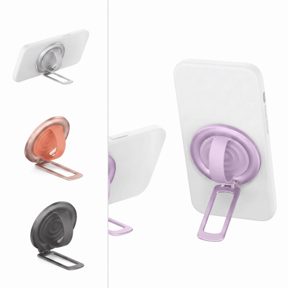Foldable Design Foldable Phone Grip Multi-Angle Adjustable Finger Phone Holder Office Use