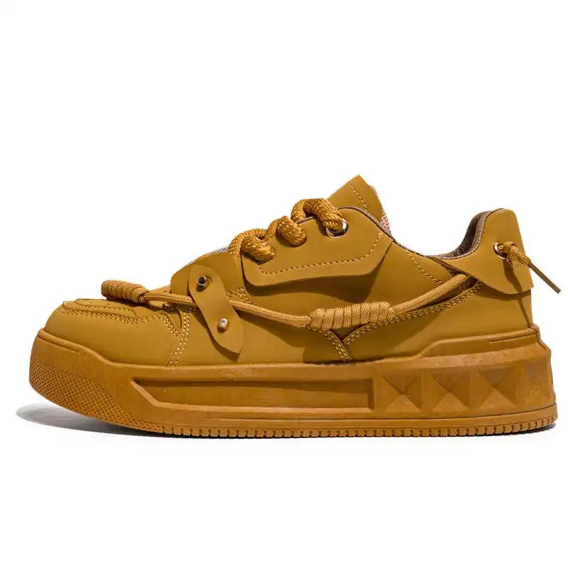 Fashion Hiphop In The Forest High Man Sneakers Shose Shoes Men's Demi-season Boots Sport Shows What's Basket Fashion Authentic