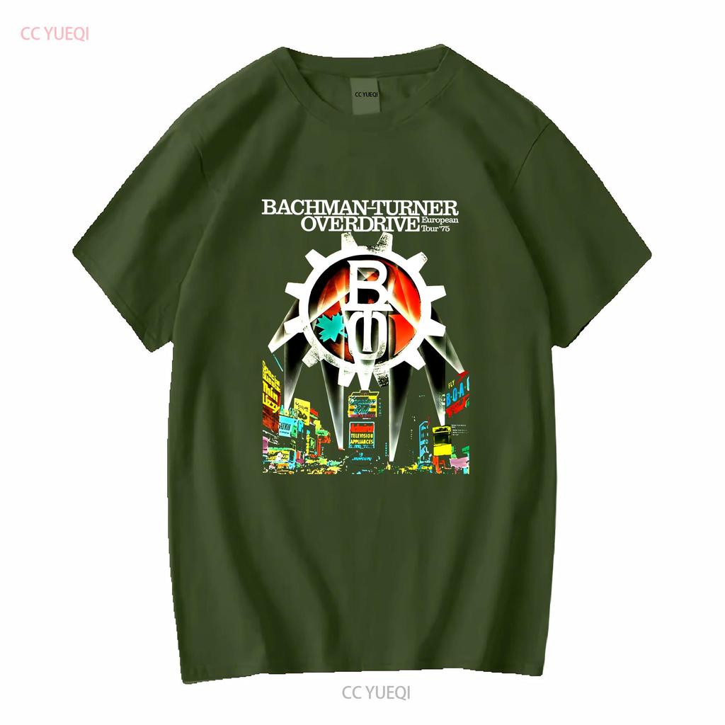 Bachman Turner Overdrive Poster Concert T Shirt All Size S To 5XL LL2124 long or short sleeves vintage Washed Breathable