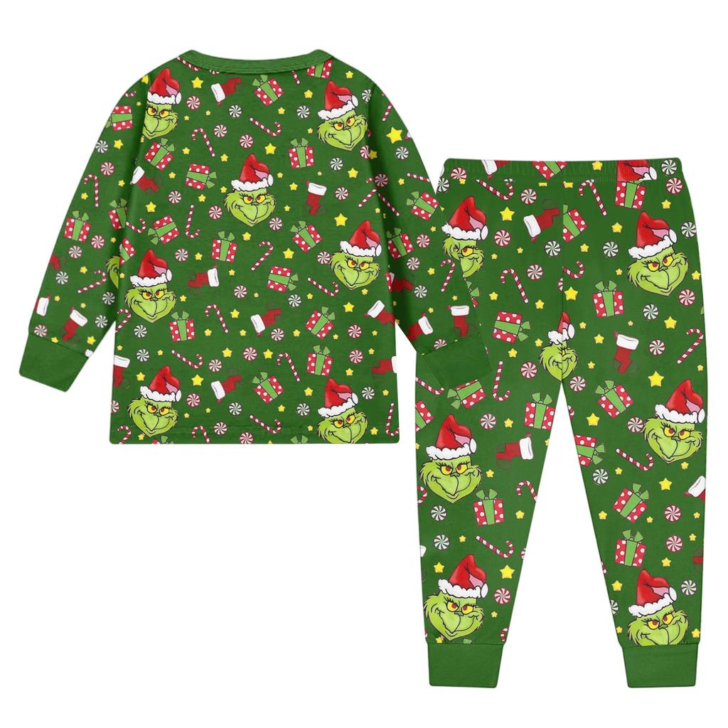 Children's Fashion Suit Skirt Round Neck Long Sleeve Top Pants