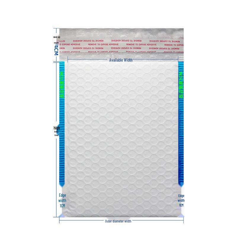 Composite Pearl Film Bubble Envelopes - Foam Bubble Bags for Express Packaging, Free Shipping