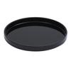 Nakanishi Kogei Round Tray, Black, Plain, 24cm, 3199001