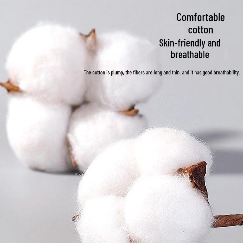 MaoRen Men's Pure Cotton Antibacterial Boxer Briefs