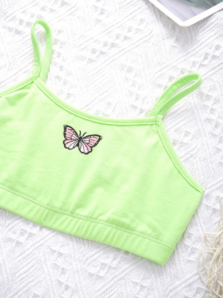 Dětská dívčí sada oblečení pro volný čas Crop vesta a kalhoty bez rukávů pro posilovnu Běžecký trénink Taneční cvičení