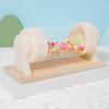 Rainmaker Rain Rod Rainstick Shaker Toy Busy Board Kids Turn Over and Watch The Colorful Beads Down