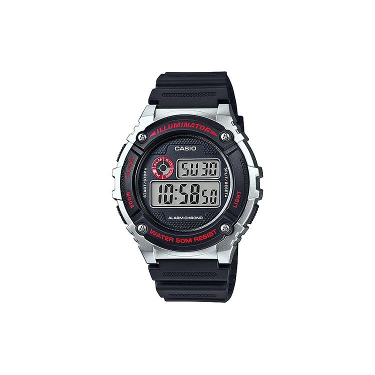 

CASIO Men YOUTH Black Watch W-216H-1CVDF W-216H-1CVDF Black Strap