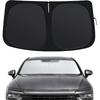 Windshield Sun Shade Compatible With Hyundai Sonata -2025, Front Window Shades  Fit For Sonata, Foldable Car Sun Shield With Steering Wheel Sunshade