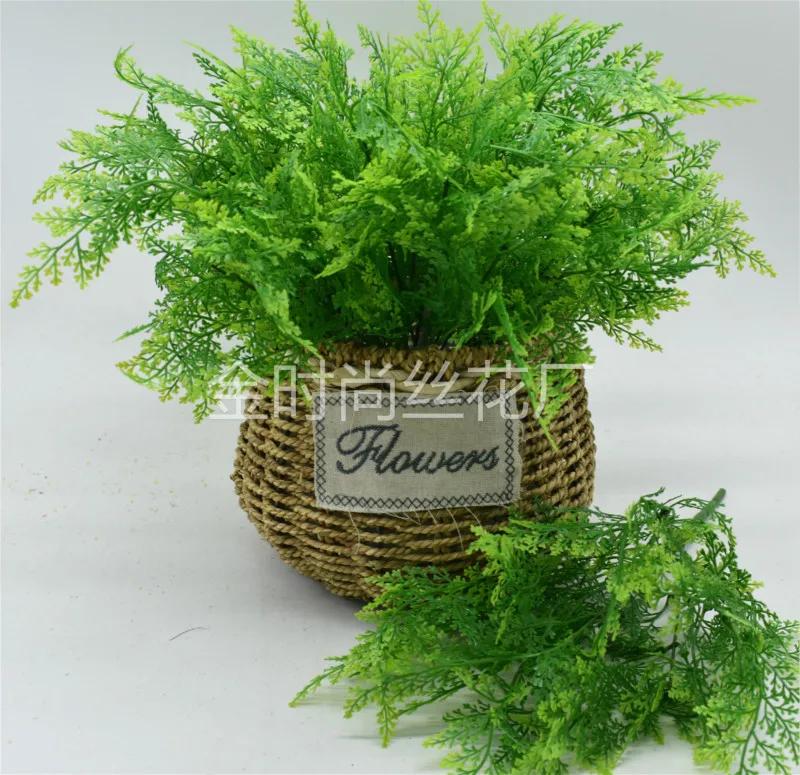 Pcs Artificial Boston Fern Plants Plastic Artificial Shrubs Greenery for House Outdoor Garden Office Decor Imitation Plants