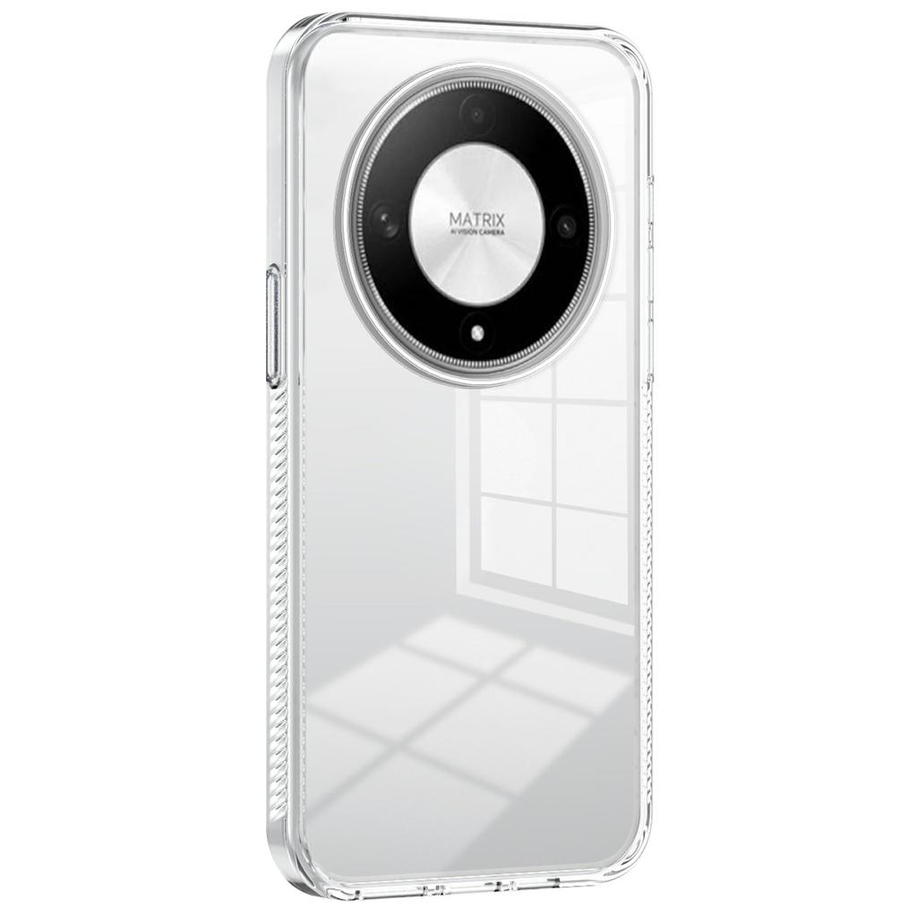 For Honor Magic6 Lite 5G Clear Phone Case TPU PC Anti-Slip Drop-Proof Back Cover