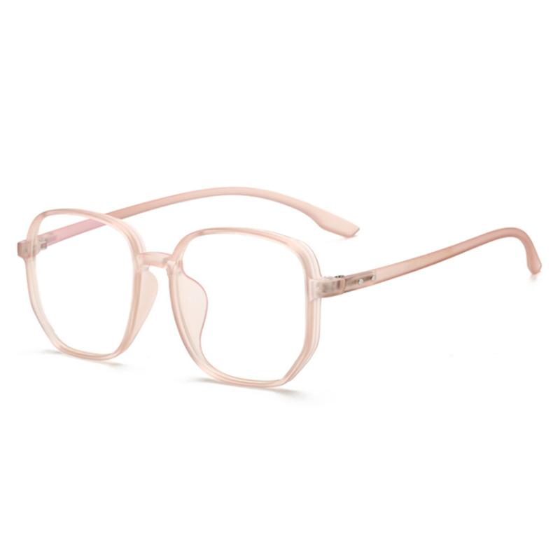 Transparent Gray Oval Nearsighted Glasses Ultralight  Steel Wire Leg Prescription Eyeglasses Diopter 0 -0.5 -1.0 To -6.0