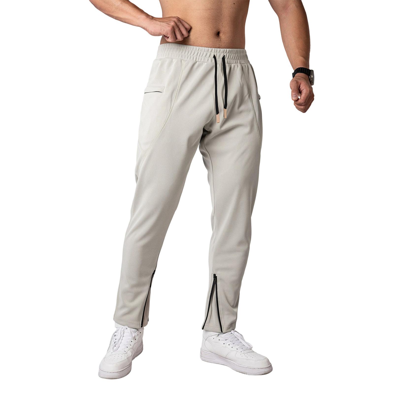 

Мужские спортивные повседневные брюки для бега, легкие походные брюки, уличные брюки XL светло-серый