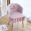 Thickened Makeup Chair Cover Chair Cover Comb Dressing Table Bench Household Girl Manicure Handrail