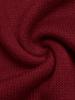 Women's Heart-Button Knit Cardigan: Red Christmas Sweater Coat, 2026 Autumn/Winter European & American Festival Style