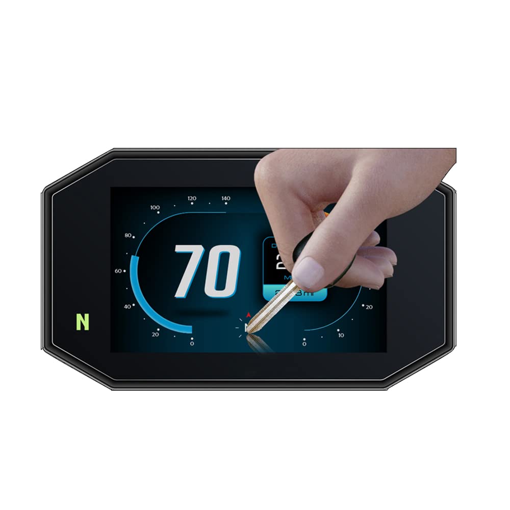 JOBOUND For Royal Enfield, Meteor 350, Meteor350, 2021-2023 Motorcycle Scratch Cluster Screen Dashboard Protective