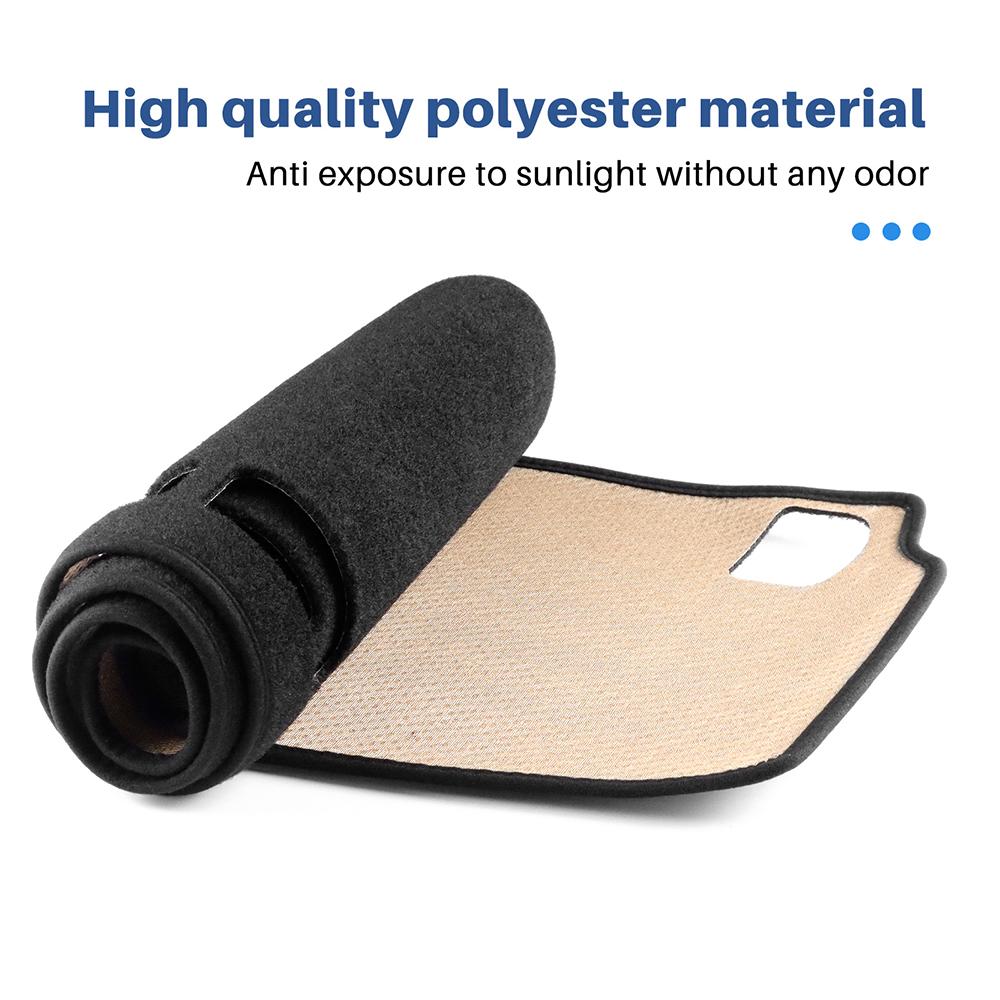 For JAECOO J5 2025-2026 Car Dashboard Cover Flannel Mat Avoid Light Pad for 2025-2026 Jaecoo J5 Accessories