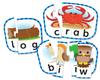 Learning Resources Puzzle for Authentic Cards, Spelling, English, Toddlers, LER6086,