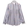 Levi's 70s vintage Check Pattern Long sleeve shirt L blue Men's Used