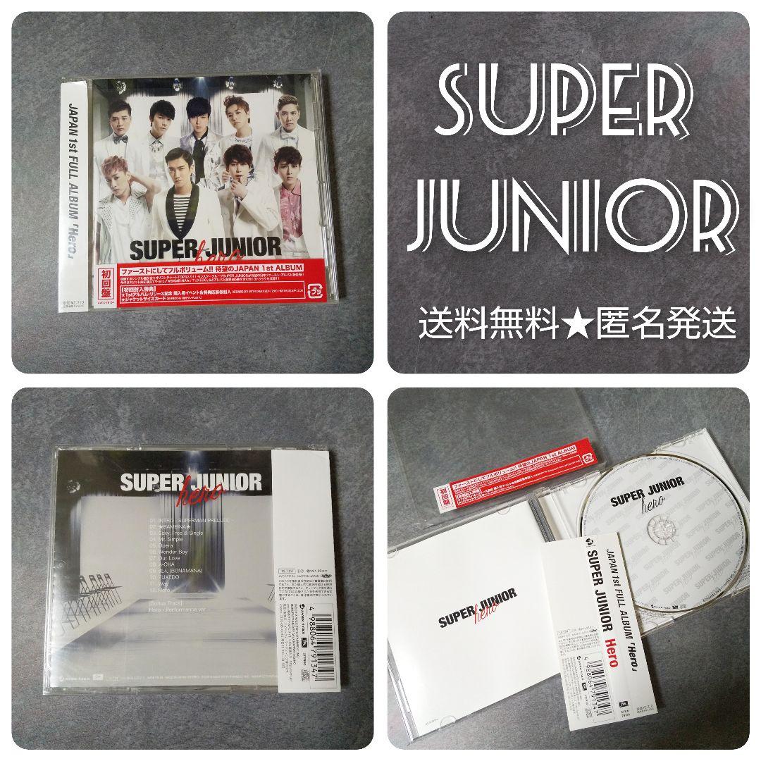 

[USED] SUPER JUNIOR CD Hero Regular Edition/Limited Edition