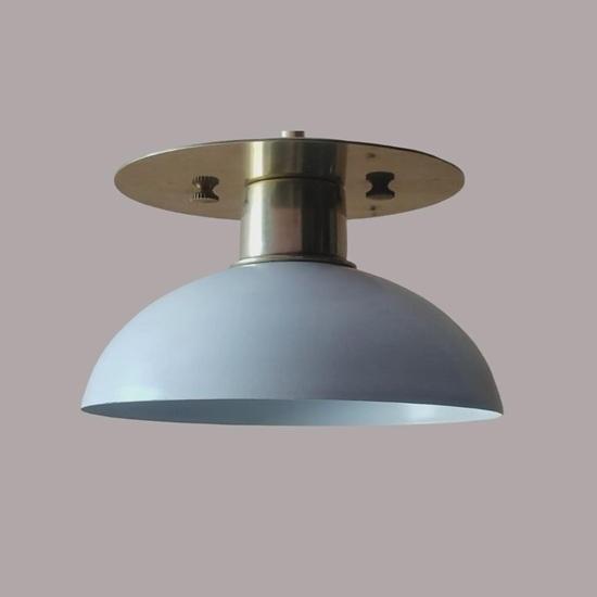 15.24 Cm Brass Flush Mount Ceiling Light Mid-Century Modern Kitchen Lighting Home, Office, Room Decor Diwali Gift, Christmas Gift
