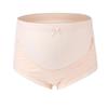 High-Waisted Pure Cotton Ribbed Maternity Underwear - Suitable for All Pregnancy Stages, Plus Size Available