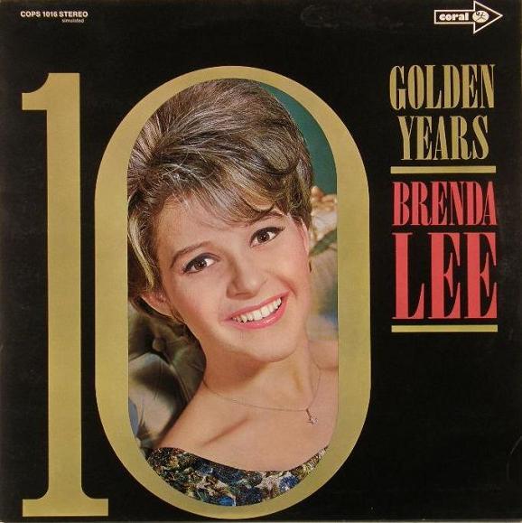 

LP Record BRENDA LEE 10 Golden Years COPS1016 MCA Coral Cora Germany Rock Used