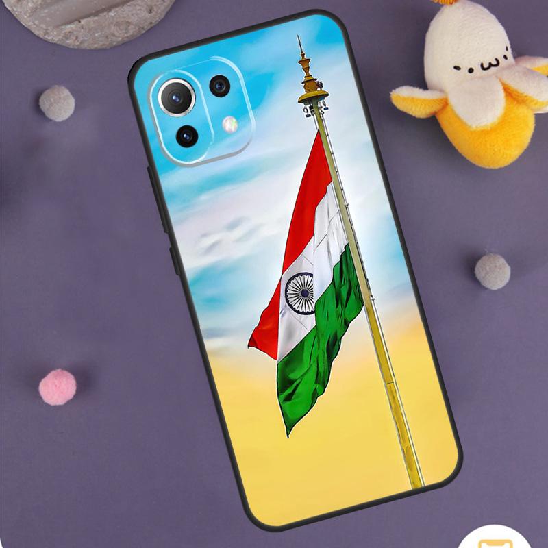 India Indian Flag Case For Xiaomi 15 14 Ultra 13T 14T 15T 17 Pro Max POCO F8 Ultra X5 X6 X7 F5 F6 F7 Pro Cover POCO X7