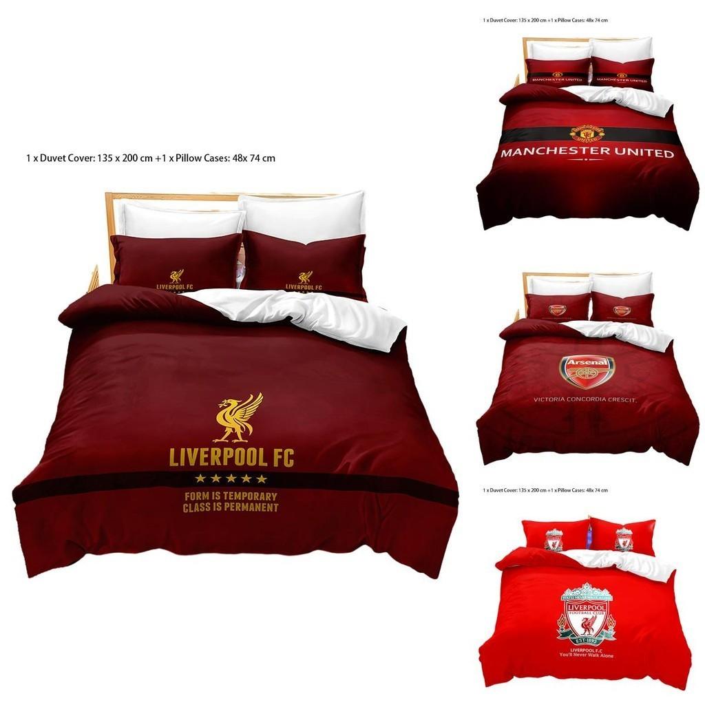 Luxury 3d Digital Print Bedding Set For Football Fans Wholesale Bedding Set For Football Enthusiasts
