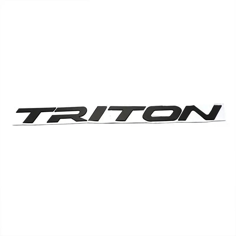 For L200 Triton 4x2 4x4 2015-2019 Red Front Grill Logo Emblem Sticker
