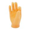 Put On The Plastic Gloves for Playing with And Petting Cats and Massage The Left and Right Little Hands