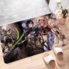 Japanese Seraph Of The End Bathroom Mat Anti-slip Absorb Water Long Strip Cushion Bedroon Mat Hotel Decor Mat
