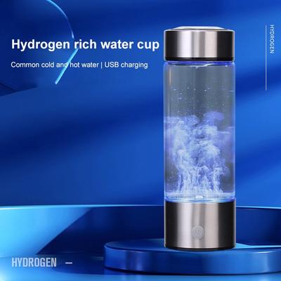 1 stuks 450 ml Draagbare Waterstofwatergenerator 3 Minuten Modus Hoge Concentratie Waterstofwatergenerator