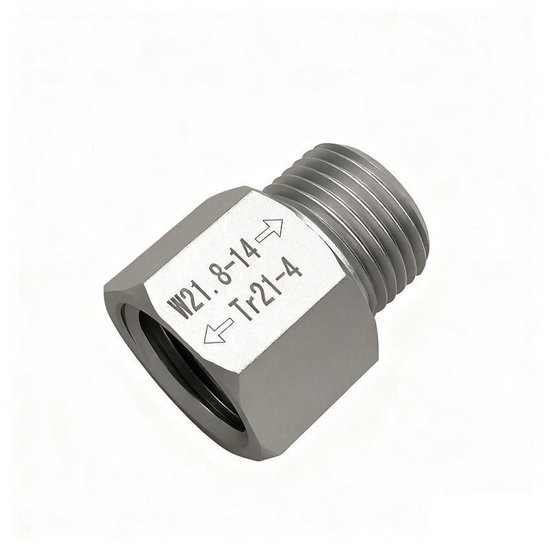1 Set Tr21-4 To W21.8-14 Convert Adapter Co2 Cylinder Soda Water Accessories For Aquarium Fish Homebrew Beer Corny Keg Co2 Parts