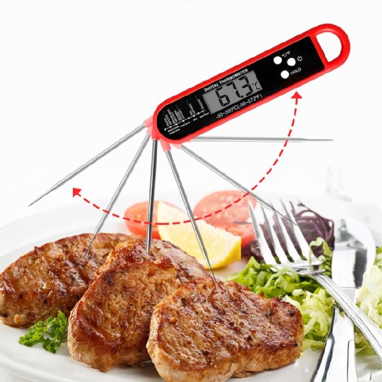 Folding Probe Cooking Thermometers 3 Second Fast Read Meat Thermometers For Kitchen Cooking BBQ Grilling Water Milk