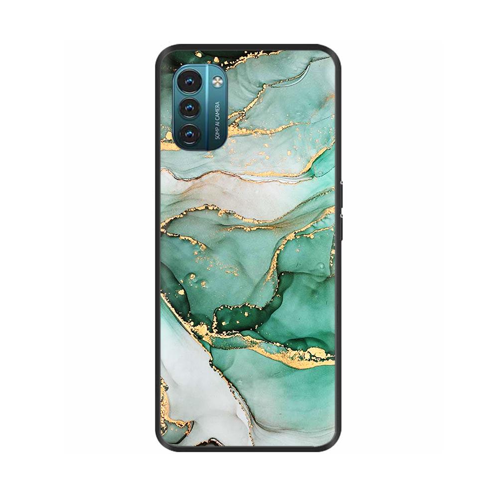For Nokia G60 5G Case Painted Black TPU Silicone Soft Phone Cover for Nokia G60 Back Cases Bumper Shockproof Shell Cover Carcasa