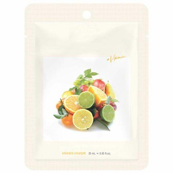 Colorless, transparent, and moisturizing essence vitamin mask pack (10 sheets) (WA823E8) basic