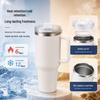 Tazza Insulated Ice Buster in Acciaio Inossidabile da 40 oz, Prima Generazione, con Cannuccia per Uso Esterno