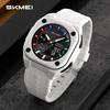 SKMEI 2328 Digital Analog Square Watch for Men Outdoor Waterproof Electronic Student Watch Countdown Alarm Men's Sports Clock