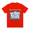 Funny Ranch Dressing Retro Meme Graphic TShirt Unisex Women Casual ONeck Short Sleeve T Shirts Vintage Oversized Cotton Tee Shirt