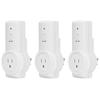Wireless Switch Socket with Remote Control Smart Outlet Set Built in Battery