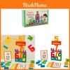 Wooden Childrens Math Blocks With Colorful Numbers For Cognitive Logic Development