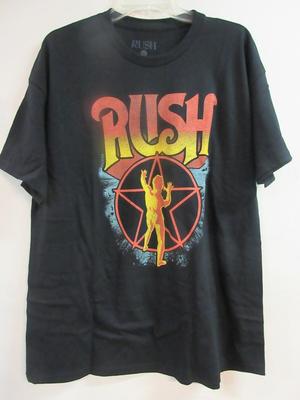 RUSH OFFICIAL MERCH OMBRE STARMAN 2024 BAND CONCERT MUSIC  EXTRA LARGE Unisex T-Shirt