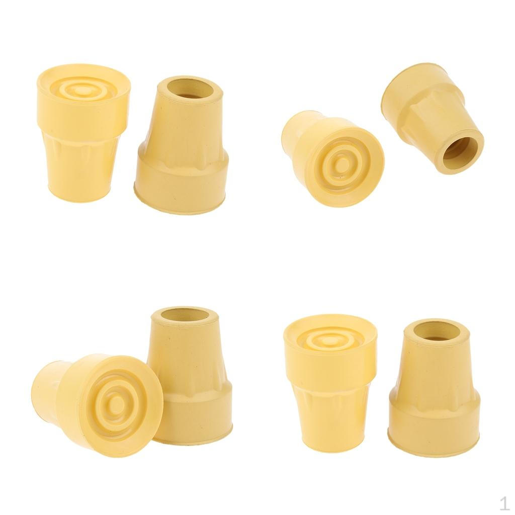 

& Советы (22мм) - Упаковка из 8 противоскользящих колпачков для ножек, протекторов, желтых