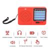 FM AM SW Radio with Headphone Jack Pocket Radio Battery Operated Radio for Elderly