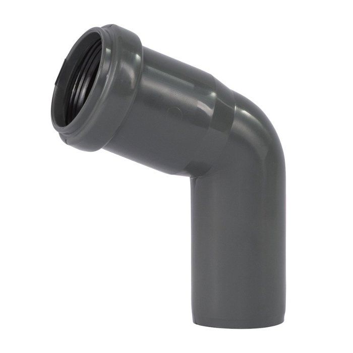 Coude HT DN 50 67 Degrés pour Tuyau d'Évacuation