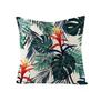 Green Garden Outdoor Cushion Covers Set With Linen Fabric For Patio Lounge Decor
