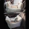 Dog Car Couch Cover for Backseat Waterproof Pet Bed with Raised Bolsters for Small Dogs Travel Accessories for Honda Civic