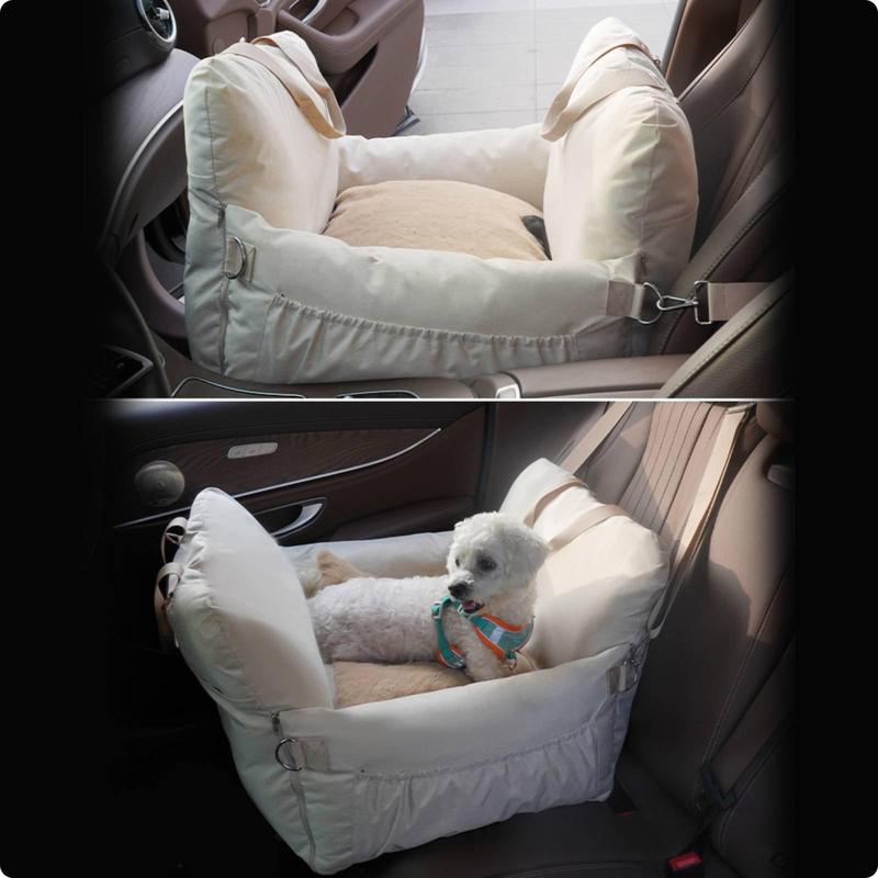 Dog Car Couch Cover for Backseat Waterproof Pet Bed with Raised Bolsters for Small Dogs Travel Accessories for Honda Civic